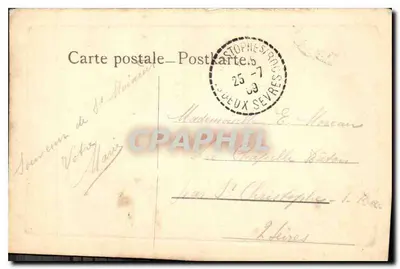 A Primeira Carta. De Constantinople — J. Snowman, Pinky — Verso