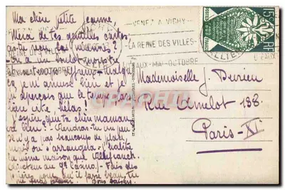 Vichy — Park i Pawiłon Celestynów — Rewers
