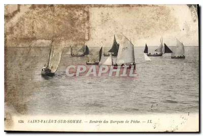 Saint-Valéry-sur-Somme — Retorno das Embarcações de Pesca — LL