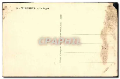 Wimereux — La Digue — Wydawnictwo Harmignies — Rewers