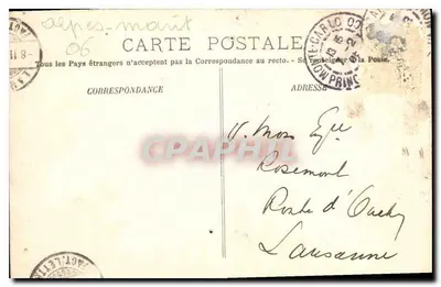 Monte-Carlo — O Casino e as Terrasses — LL. n° 973 — Verso