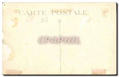 Monako — Pałac Książęcy — C. L'Énatrac & Cie, n° 06 — Rewers