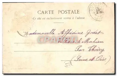 La Cigale — Retrato de la cantante — Fotografía de Bonnefond — Reverso