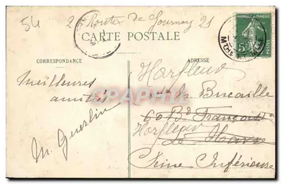 Ogólny widok z St-Gengoult — Toul ilustrowany — wydawnictwo Poirot, Toul — Rewers