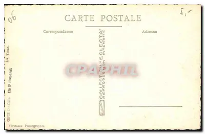 Tour de la Tour — Île Saint-Honorat — Echte Fotografie — Rückseite