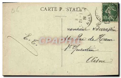 Nizza — Een hoekje van de Mont-Boron — Uitgever onbekend, n° 86 — Achterkant