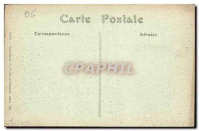 CANNES (Alpes-Maritimes) — Ogólny widok z Kalifornii — wydawca Néculmen & Cie, 54, rue de Bretzel, Paryż — Rewers