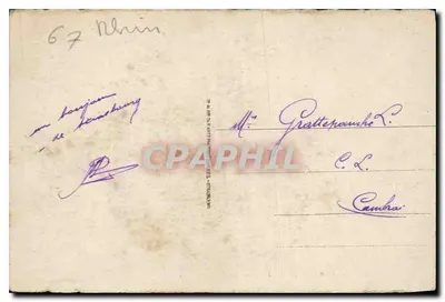 Strasbourg - Place de la République et Palais du Rhin — éditeur inconnu, n° de série 166 — Rewers