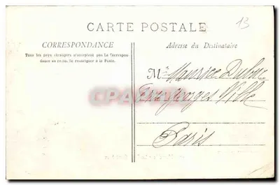 Marsiglia — Il Forte di Saint-Jean — fototipia E. Lacour, n°57 — Verso
