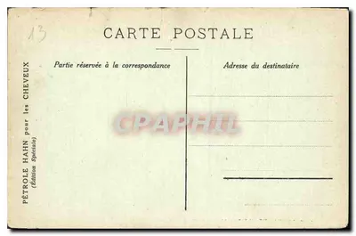 Marseille — Vieux-Port — Pétrole Hahn — Verso