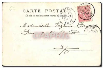 Zamek Chantilly — galeria malarstwa — V.P. Nr III — Rewers