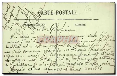 Chantilly — O Castelo (fachada sudoeste) — LL. — Verso