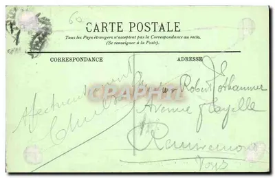 Castillo de Chantilly — Le Châtelet — LL. — Reverso