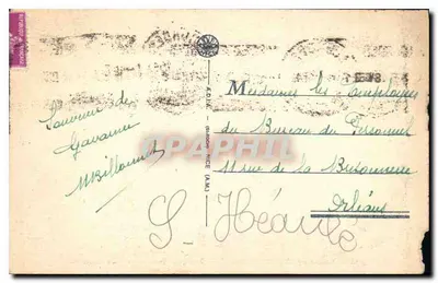 Saint-Sauveur-les-Bains — Weg naar Gavarnie en Napoleonbrug — onbekende uitgever, nr. 3768 — Achterkant