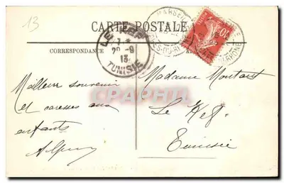 Marseille — Pałac Longchamp — LL — nr 199 — Rewers
