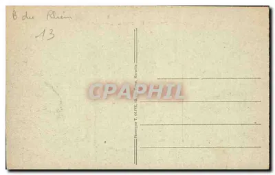 Marsella - Entrada al puerto — editor Ph. Olive, n° de serie 250 b — Reverso
