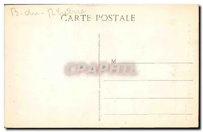 AIX-EN-PROVENCE - Portal del Palacio Arzobispal Antiguo — Edición Carle — Reverso