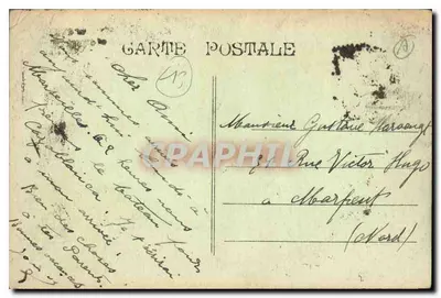 Marseille — Notre-Dame de la Garde — éditeur inconnu — Verso