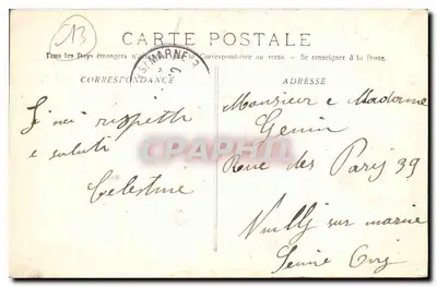 Marseille — Katedra — Fototypia E. Langoour Marseille, nr 24 — Rewers