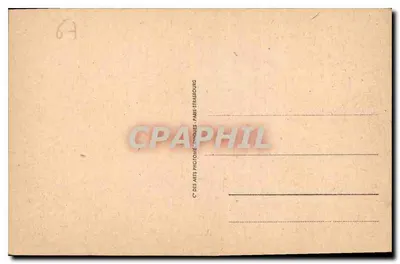 Strasburg — Ewangelicki Kościół św. Pawła i Katedra — Cap — Rewers