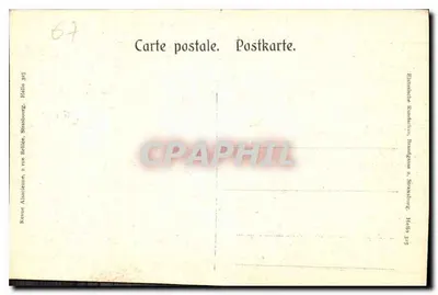 Widok Strasburga — wydawca Revue Alsacienne, n°67 — Rewers
