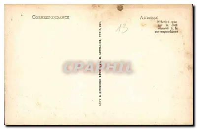 Marseille — Zamek If i wyspy — LL, nr 138 — Rewers