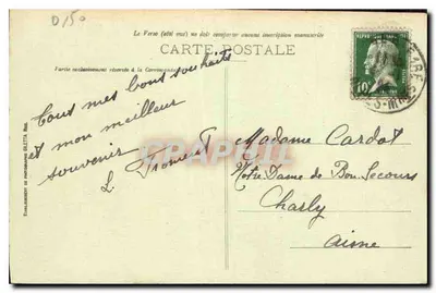 CANNES - Façada, Kasyno Miejskie — Wydawnictwo Gillette, nr 493 — Rewers