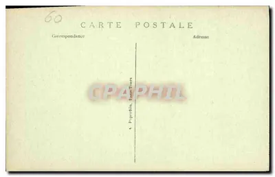 Zamek w Chantilly — Galerie des Peintures — A. P. — Rewers