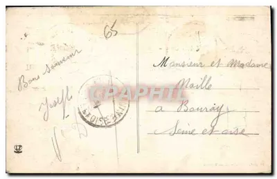 Lourdes — Les Rampes et la Basilique — Éditeur Léon de Pierre, n° 822 — Verso