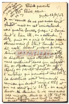 Arras (P.-de-C.) — O Grande Seminário — Verso