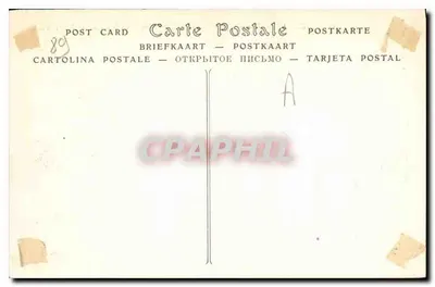 Vézelay — Widok na Saint-Père z Tarasy Zamku — ND Pbot. — Rewers