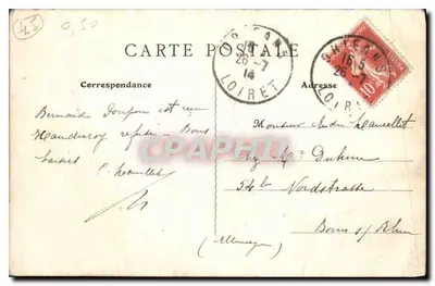 Orléans — Katedra, ogólny widok z północy — Wydawnictwo Orléans, nr 764 — Rewers