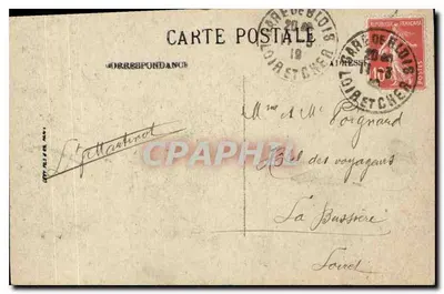 Blois — Zamek — Façada Franciszka I — LL — Rewers