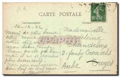 Lyon — Coteau de Fourvière i Saône — B.F. n°325 — Rewers