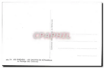 Piriny — Jaskinie Bétharram — Przejście Kolumn — Rewers
