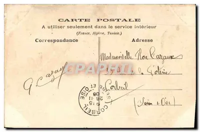 Dijon — Pomnik Carnota — J.C. AUTUN — Rewers