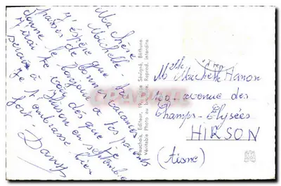 Béthune — Widok panoramiczny — Fauchet's — Rewers