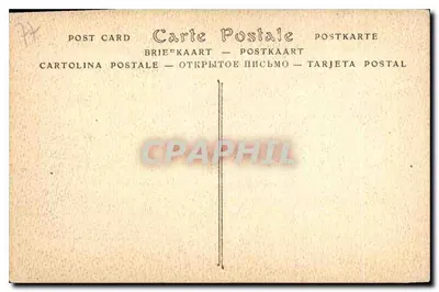 Pałac w FONTAINEBLEAU — Galeria Henri-II. Trybuna — ND Phot. n°218 — Rewers