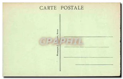 Notre Dame di Liessy — Piazza del Calvario — Fototipia J. Bézaine, Reims — Verso