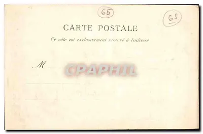Gavarnie — Wielka Kaskada (422m spadku) — D. T., Wydawca, Lourdes — Rewers
