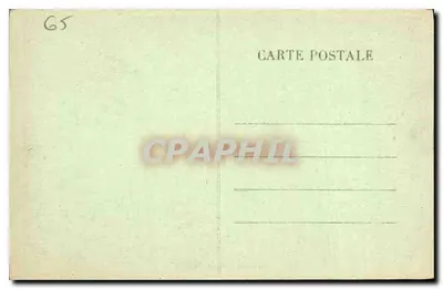 O Lago de GAUBE — vista alpina — editor não identificado, n° de série 378 — Verso