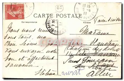 Os Glaciares de Néouvielle — Os Pirineus — Editor anônimo, n° 845 — Verso
