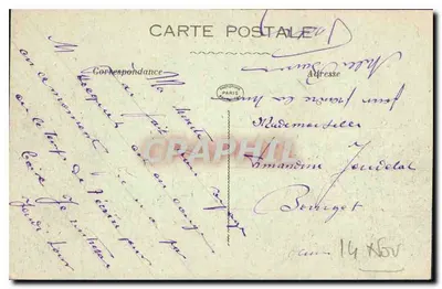 LILLE — Rue d'Amiens — Amiens Street — La Pensée — Rewers
