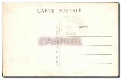 Las Compiègne — Przejście Armistycyjne, blisko Rethondes — Lokalizacja Wagonu Marszałka Foch — Rewers