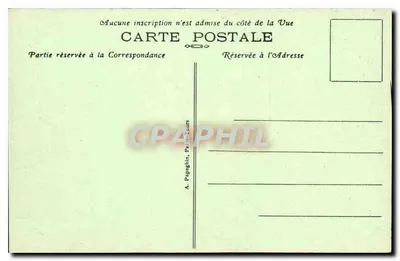 Orléans (Loiret) — Estátua de Joana d'Arc — A. P. (editora) — Verso