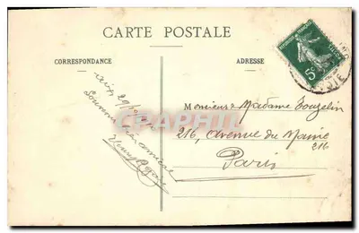 Gory Fier — Aix-les-Bains — wydawca AIX-LES-BAINS, nr 10289 — Rewers