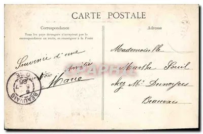 Rouen — Panorama Seiny przez miasto — La G.P.A. — Rewers