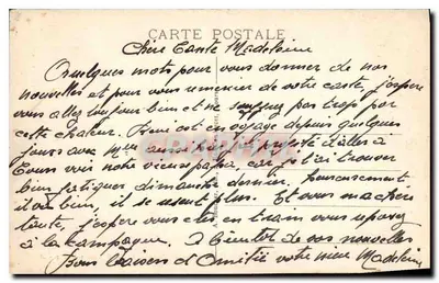 Chinon (Indre-et-Loire) — Ruiny zamku wybudowanego przez Thibaulta Starego, hrabiego Blois wokół 914 — A. B. n° 5855 — Rewers
