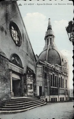 Vichy - Igreja de São Blásio - O Novo Domo