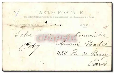 Dijon — Zegar Kościoła Najświętszej Maryi Panny — Jacquemart, L. V., wyd. — Rewers
